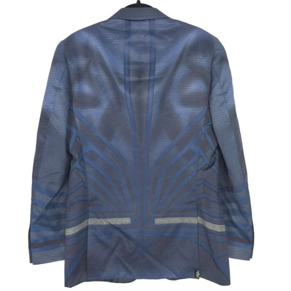 SUPERMAN Suit Jacket Blazer Alter Ego Fun Suits Size 38 Blue Men's‎